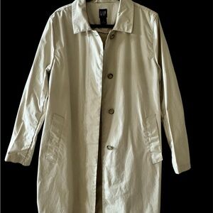 GAP Classic Khaki Trench Coat size XL